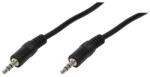 LogiLink Audio cable, 2x 3, 5mm male, stereo, 0, 2m (CA1048)
