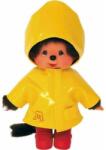 Monchhichi Mončiči băiat cu pelerină galbenă de ploaie 20cm (221172)
