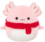 Jazwares Axolotl roz cu fular Archie, 30 cm (SLSQCR08809)