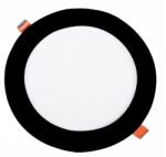 OPTONICA led süllyesztett led panel 6W 420 Lm beépített LED-es vékony modul, kerek, 3CCT, fekete 12922