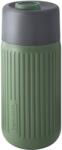 black+blum Cană de călătorie 340 ml, măsline, sticlă, Black+Blum (BBTCGR010)
