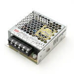 MEAN WELL LED tápegység 24 Volt - fém házas, ipari (35W/1.5A) 3 év, MeanWell (LRS-35-24)