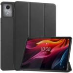 Gigapack Lenovo Tab K11 Plus Gigapack Tok - Bőr Hatású Aktív Flip, Asztali Tartó, Fekete