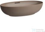 Laufen ILBAGNOALESSI 70x40, 5 cm-es pultra ültethető mosdó kerámia lefolyószelep takaróval, caffe matt H8189781881091 (H8189781881091)