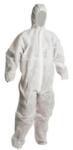 CERVA vegyszerálló kapucnis overáll XL egyszer használatos (9-40504)