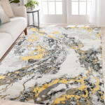  Modern Szőnyeg Cleopatra 8441 (Grey-Gold) 200x290cm Szürke-Arany