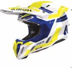 Airoh Twist 3 Dynasty motokrossz bukósisak fényes kék-fluo sárga