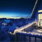 Somogyi Elektronic 200 LEDes SOROLHATÓ (toldható) fényfüzér hideg fehér, 20 m, fehér. KSIW200WH (KSIW200WH)