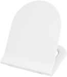 Gamma D8, WC-ülőke 470x365 mm, polipropilén, SoftClose, EasyClean, fényes fehér, GMA-D8 (GMA-D8)
