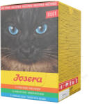 Josera JosiCat Multipack Filet Box | Válogatott filéválogatás természetes szószban macskáknak - 6×70 g (420 g)