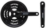 Neco Hajtómű MTB acél 28/38/48T fekete Neco 170mm