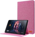  FABRIC Întoarceți husă pentru Samsung Galaxy Tab A 10.1 2019 (T515 / T510) roz