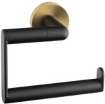 SAPHO Sapho, LARISSA WC-papírtartó, fekete/matt arany, WS017BG (WS017BG)