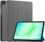  LEATHER Cu balamale husă pentru Samsung Galaxy Tab A11+ gri