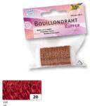 FOLIA Drót huzal aluminium 0, 3mmx60m piros színű bouillon drót