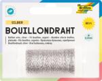 FOLIA Drót huzal aluminium 0, 3mmx60m ezüst színű bouillon drót