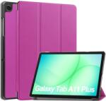  LEATHER Cu balamale husă pentru Samsung Galaxy Tab A11+ violet