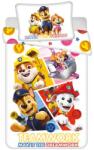 Jerry Fabrics Ágynemű garnitúra Paw Patrol "PP498" baby 100x135 cm + 40x60 cm pink