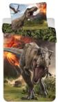 Jerry Fabrics Ágynemű garnitúra Jurasik világ "Volcano" 140x200 cm + 70x90 cm