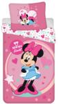 Jerry Fabrics Ágynemű garnitúra Disney Minnie Sweet Like Me Micro 140x200 cm + 70x90 cm