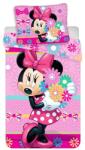 Jerry Fabrics Ágynemű garnitúra Disney Minnie "Bows and Flowers" 140x200 cm + 60x80 cm