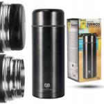  Rozsdamentes Acél Uzsonnás Termosz 1, 0L Thermo Ételtároló (TERMOS OBIADOWY na ZUPĘ NIERDZEWNY 1000ml) - allegro - 4 470 Ft