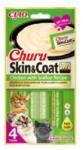INABA FOODS Co. , Ltd Churu Cat Skin&Coat Chicken with Scallop Recipe 4x14g | Gustări pentru pisici