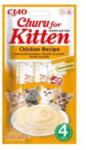 INABA FOODS Co. , Ltd Churu Cat Kitten Chicken Recipe 4x14g | Gustări pentru pisici