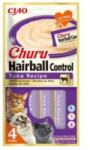 INABA FOODS Co. , Ltd Churu Cat Hairball Tuna Recipe 4x14g | Gustări pentru pisici