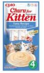 INABA FOODS Co. , Ltd Churu Cat Kitten Tuna Recipe 4x14g | Gustări pentru pisici