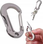  Multitool Éles Kés Karabiner 2IN1 Túlélő (OTOWX8799)