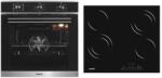 Samus Pachet Samus ONL9 Cuptor incorporabil Samus SC628GX9, 2800 W, 75 l, 9 Functii, Grill, Clasa A + Plita incorporabila Samus PSVE-64BG3, Vitroceramica, 5800 W, 4 Zone de gatit (Negru) (PACHET SAMUS-ONL9)