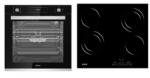 Samus Pachet Samus ONL13 Cuptor incorporabil Samus SCE828GCF3D, 80 l, 2500 W, 8 functii + Plita incorporabila Samus PSVE-64BG6, 4 Zone de gatit, Vitroceramica, Touch Control, 9 Trepte, Timer (Negru) (PACHET
