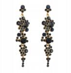 Kokonet Függő fülbevaló strasszokkal, hosszú fülbevaló (3-0322)