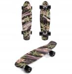 meteor Gördeszka fishboard gördeszka gyerekeknek deszka 100 kg kerekek 60mm Meteor (22606)