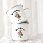 Deconline Crafts Grincs Halloweeni FÉM bögre, "Grinchy Boogie" 360ml (DO59416-ALU-MUG)