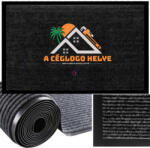 Deconline Crafts Logózott egyedi Lábtörlő színes grafikával 60x90 cm (DO59349-COLOR-DTF)