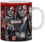 Deconline Crafts Halloween mintás bögre Egyedi névvel Horror karakterekkel (DO126131)