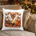 Deconline Crafts Őszi mintás Párnahuzat "Pumpkin Spice Season" 40x40 cm (DO126181-PILLOW)
