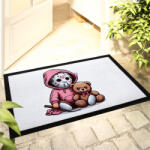 Deconline Crafts Halloweeni lábtörlő 40x60 cm Creepy girl (DO69339-DOORMAT-60x40)