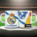Deconline Crafts REAL MADRID keramia bögre egyedi névvel 300 ml (DO59996-CERAMIC-MUG-REALM)
