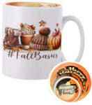 Deconline Crafts Halloweeni bögre, "Fall Basics" 300ml Mintás belsővel (DO126162-HW-MUG)