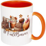 Deconline Crafts Halloweeni bögre, "Fall Basics" 300ml Narancssárga (DO126162-MUG-ORANGE)