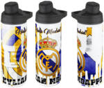 Deconline Crafts Exkluzív REAL MADRID fém kulacs egyedi névvel 750 ml "Hala Madrid (DO59998-BOTTLE)