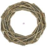 D&D Koszorú fakéreggel vessző 33x5 cm natúr (DD69815)