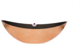 Decoration & Design Csónak alakú kaspó műanyag 39x12x13 cm bronz (DD57721)