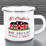 Deconline Crafts Karácsonyi Fém bögre "Reszkessetek Betörők Kevin" 360 ml (DO129156-ALU-MUG)