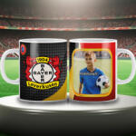 Deconline Crafts BAYER LEVERKUSEN keramia bögre egyedi fényképpel 300 ml (DO59997-CERAMIC-MUG-BAYER)