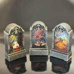 D&D Világító halloweeni lámpás 11, 5 cm 3féle, vegyesen küldjük (DD67817)