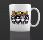 Deconline Crafts Bögre, cicás Metallica - meow 3 dl (DO59204)